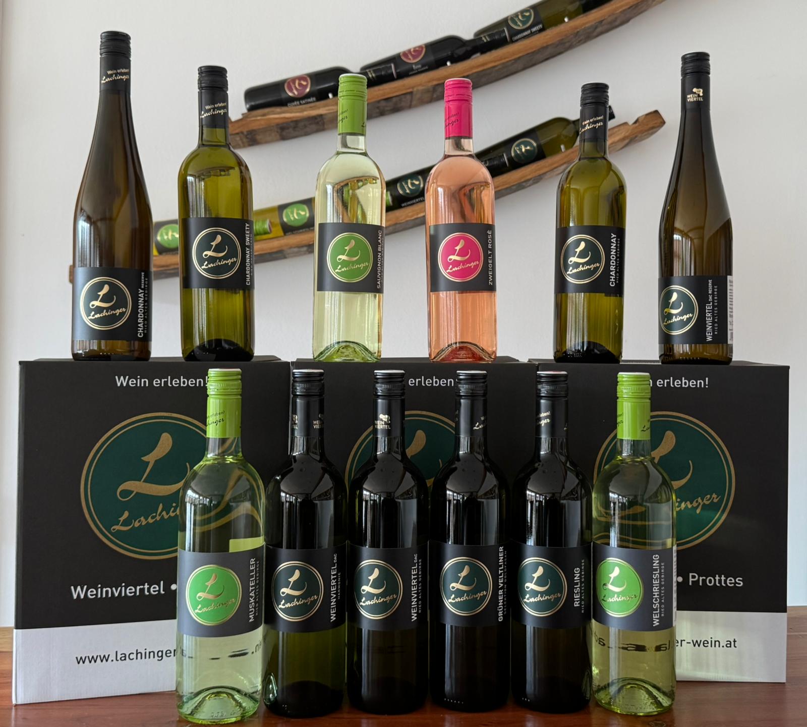 12er Verkostungskarton Weiß & Rosé, Klassik & Reserve