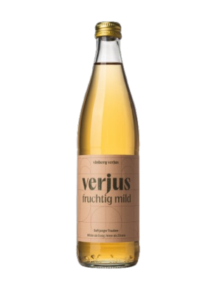 Vinberg Verjus pur fruchtig mild – histaminarm – 500ml
