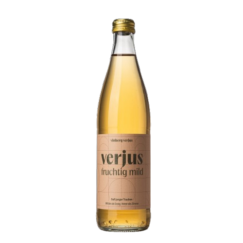 Vinberg Verjus pur fruchtig mild – histaminarm – 500ml